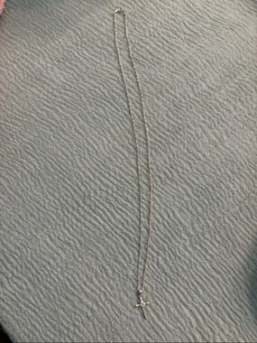 Delicate 925 Sterling Silver Cross Pendant Necklace - Women's Jewelry